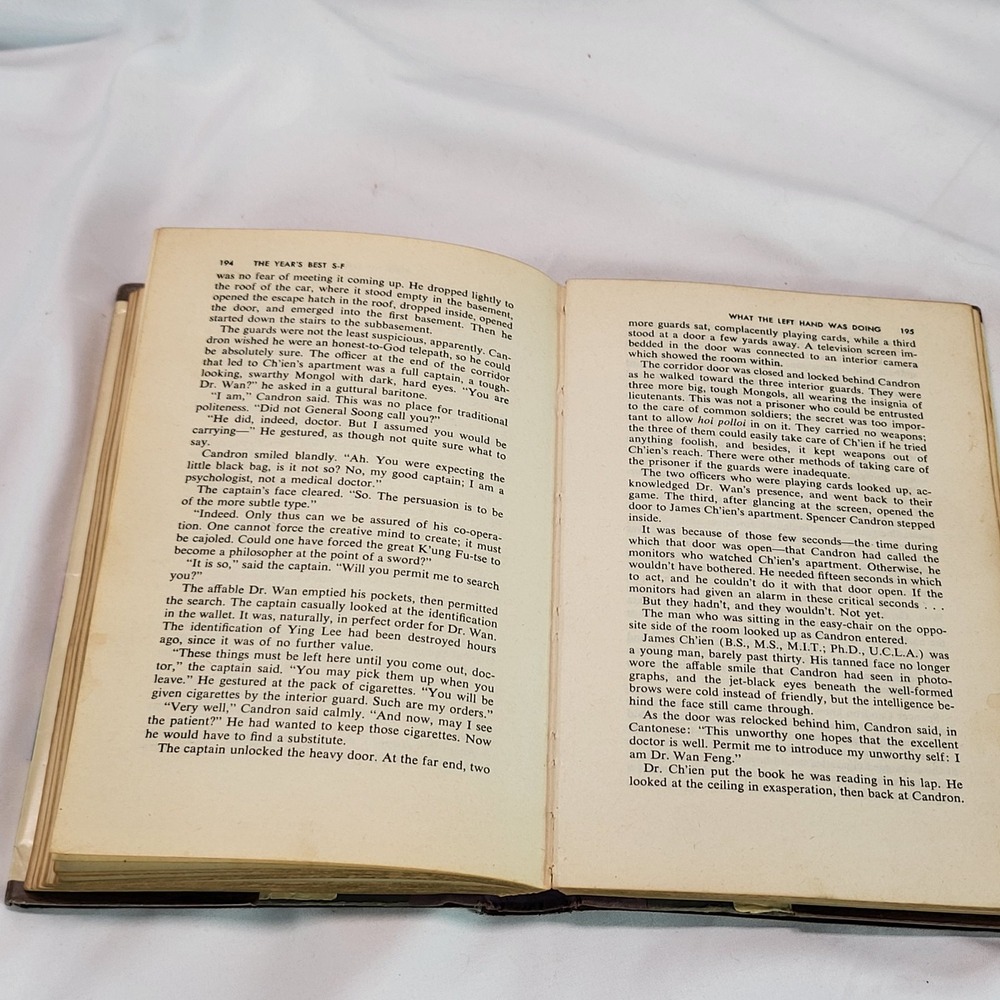 Fifth Annual of The Year's Best SF Science Fiction 1960 HC DJ Ex Libris - Picture 9 of 14